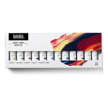 Imagem de Tinta Acrílica Liquitex Heavy Body 59ml 12 Cores, Heavy Body