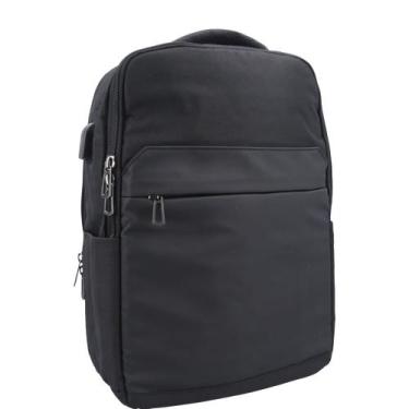 Imagem de Mochila Ravi Anti Furto em Nylon Bauarte, Preto, G