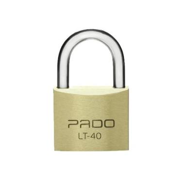 Imagem de Kit 8 Cadeado 40mm Pado mesmo segredos iguais mesma chave
