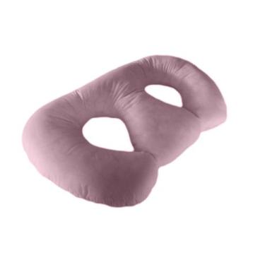 Imagem de Almofada De Amamentação Bebe Gêmeos Happy Line, Rosa