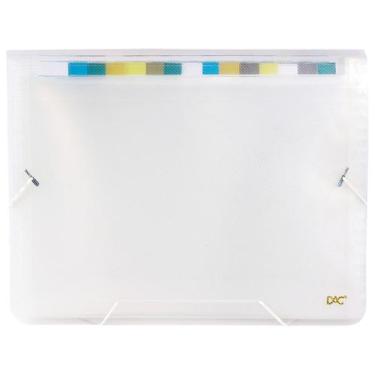 Imagem de Pasta Sanfonada com Elástico DAC 6018PP - C/31 DIVISÕES - Transparente