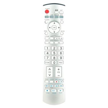 Imagem de Controle remoto de substituição EUR7737Z10 adequado para Panasonic TV TH42PX600U TH50PX600U TH58PX600U PT56dlx76 PT56dlx82 PT61DLX26 PT61DLX76 TH42PD60 TH42PD60U TH42PD60U TH42PD60U TH4237Z10 PD60X