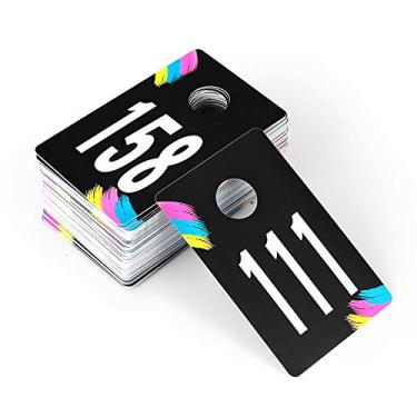 Imagem de SUKIRA Etiquetas de números de plástico de venda ao vivo, imagem espelhada normal e reversa, verificações de quarto para venda ao vivo do Facebook, suprimentos reutilizáveis de Lularoe, cartões de