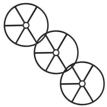 Imagem de Ussuray 271148 Kit de junta de desviador de junta de aranha compatível com montagem superior de 5 cm e válvula multiporta de piscina e spa de montagem lateral, 3 peças