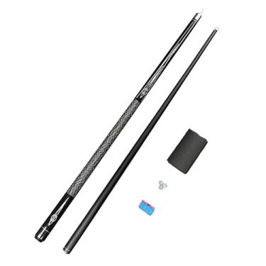 Imagem de Taco de sinuca, bastão de taco de sinuca de 147 cm, bastão de sinuca, taco de bilhar de bordo canadense, taco de sinuca profissional para esportes de mesa de bilhar e bar (B taco de bilhar +