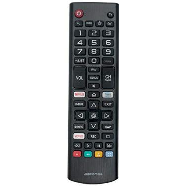 Imagem de Aiditiymi, AKB75675304, controle remoto substituído, compatível com LG Smart HDTV 32LM620BPUA 32LM630BPUB 32LM6350PUA 43LM5700PUA 43LM6300PUB 50UM6900PUA 65UM73000PUA 32LM639BPUB 43LM5700PUA 43LM6300PUB 43LM5PUB 43LM5PUA 43LM6300PUB 43LM6PUB 43LM6300PUA 43LM6PUB 43LM6300PUB 43LM6PUA 43LM6300PUA 43LM