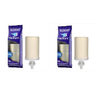 Imagem de Refil Vela Declorante Filtro Barro São João Carvão Ativado - 2 Unidades