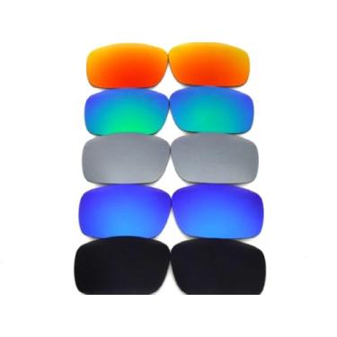 Imagem de GALAXYLENSE Lentes de reposição para Oakley Gascan Várias cores polarizadas (preto/azul/verde/titânio/vermelho, preto/azul/verde/titânio/vermelho)