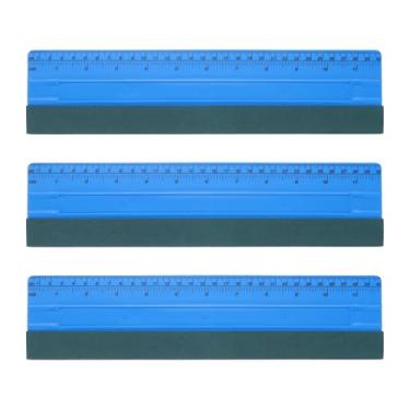 Imagem de HARFINGTON 3 peças Vinil Rodo Borda de Feltro 30 cm Tecido de Feltro Rodo Decalque Raspador de Vinil com Régua Medindo Papel de Parede Carro Suavização Janela Privacidade Filme Vidro Instalação de