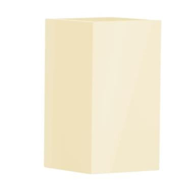 Imagem de Vaso Fibra De Vidro Quadrado Texas M 65cm Vietnamita Grande Decorativo (Areia)