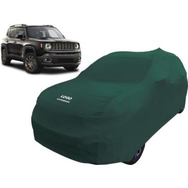 Imagem de Capa De Tecido Para Proteção Do Carro Jeep Renegade Luxo - Mz, Verde