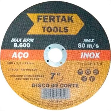 Imagem de Disco Sped/Inox Fertak 7X7/8X1.6