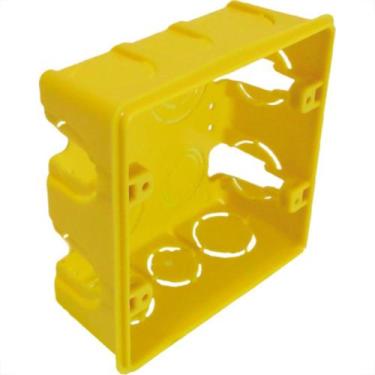 Imagem de Mondiale Caixinha Luz Pvc  4 X 4 Ama - Kit C/50 Pc