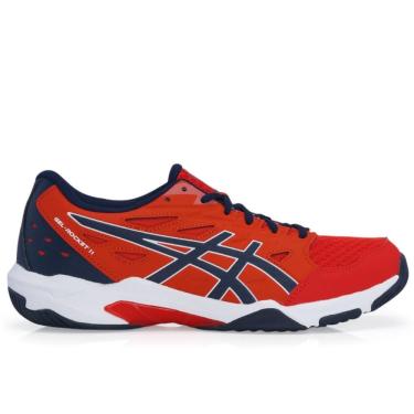 Imagem de Tênis Asics Gel Rocket 11 Vermelho e Marinho