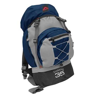 Imagem de 0035 - MOCHILA TREKKING 35 - MARINHO COM CINZA