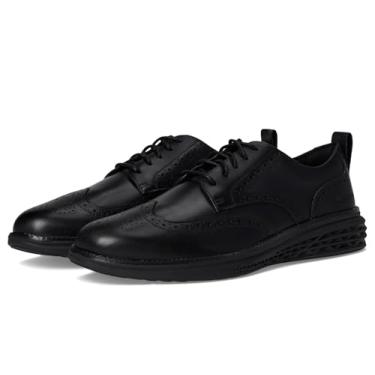 Imagem de Cole Haan Men's Grand Hurrion Wingtip Oxfords, Black/Black, 7