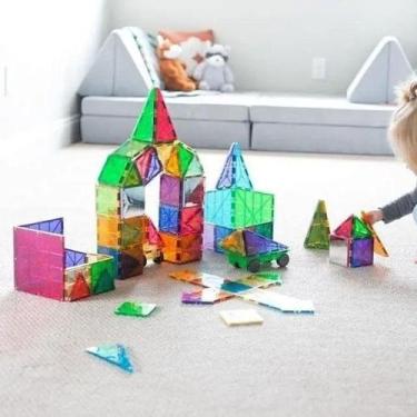 Imagem de Blocos para Montar - Magforma Magnéticos  - Maleta com 32 PÇ - Steamto