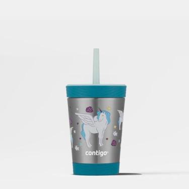Imagem de Copo Térmico THERMALOCK Kids Unicórnio Contigo  341ml, Único, Unisex