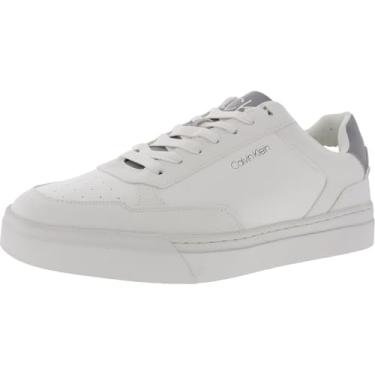 Imagem de Calvin Klein Tênis masculino Stenzo, Branco 146, 43