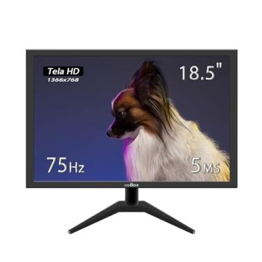 Imagem de Monitor mnBox 18.5" HD 1366x768-75Hz, 5ms, HDMI/VGA, Luz Azul Baixa + Contraste 1000:1, 18W Economia de Energia para Casa/Escritório