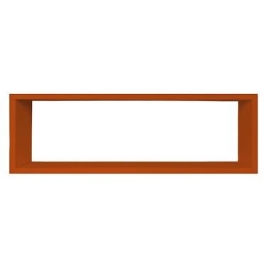 Imagem de Nicho Decorativo Colorido em Mdf Laqueado para Parede - 30x60x12cm Cor:TERRACOTA;Tamanho:30X60X12 CM
