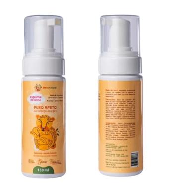 Imagem de Espuma de Banho Infantil Sabonete Líquido para Bebê Vegano - Puro Afeto - Afeto Natural