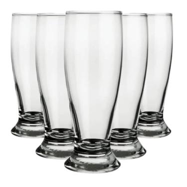 Imagem de Kit 10 Copo Cerveja Tulipa Chopp Vidro Resistente 300ml(5)