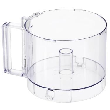 Imagem de Topo com 4 abas de travamento FP-631AGTXT-1 tigela de trabalho para processador de alimentos compatível com Cuisinart DLC-10 Series DLC-10, DLC-10P, DLC-10SY, DLC-10SYP1, DLC-5, DFP-7, serve para DLC