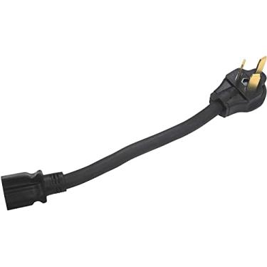 Imagem de getwiredusa Cabo Conversor De Energia Para Fogão A Gás Em Elétrico. Plugue De Alta Voltagem 10-50P Para Tomada Residencial Padrão 5-15R. Adaptador Para Fogão. Fx1392