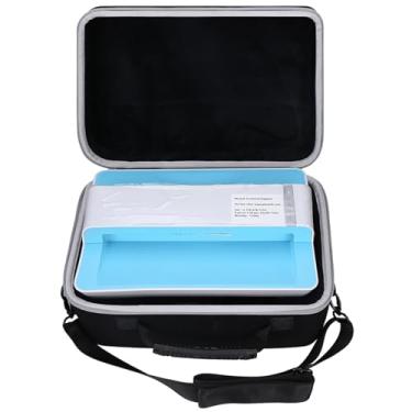 Imagem de Tourmate Estojo rígido de transporte de documentos para scanner de fotos Plustek – ephoto Z300, digitalização de fotos 4 x 6 em 2 segundos, sensor CCD de recorte automático e de mesa, bolsa protetora