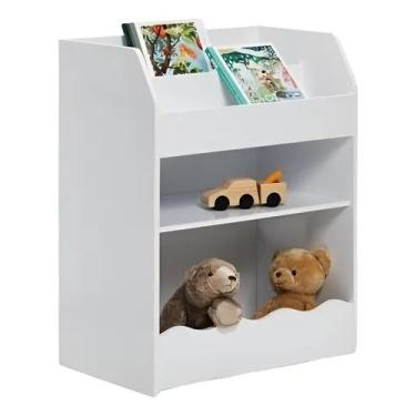 Imagem de Organizador De Brinquedo Livreiro Infantil Gustavo 100% Mdf