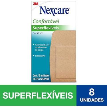 Imagem de Curativo Nexcare Joelho e Cotovelo 8 unidades - 3M