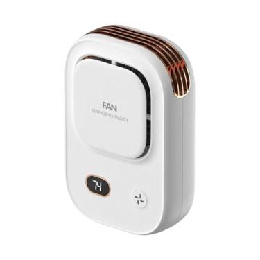 Imagem de Ｂｅｓｇａ Ventilador portátil ventilador de mão 3 velocidades de equipamento ajustável na mesa de ar condicionado versátil para de estar de trabalho ao ar, Branco