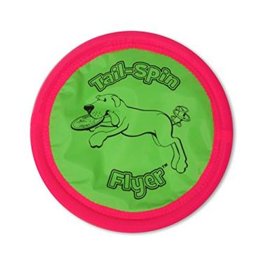 Imagem de Petmate Booda Tail-Spin Flyer Flutuante Cachorro Frisbee 3 Tamanhos Disponíveis