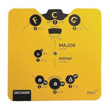 Imagem de Ferramenta de melodia Card Circle of Fifths para músicos | Ferramenta de aprendizagem de música de volta às aulas | Ajuda de teoria musical multifuncional com guia de download de eBook claro | Aprenda