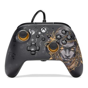 Imagem de PowerA Advantage Wired Controller for Xbox Series X|S - Fortnite, Midas, Gamepad, Wired Video Game Controller, Gaming Controller, USB-C, works with Xbox One and Windows 10/11, Officially Licensed