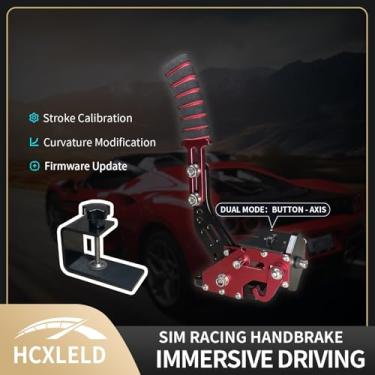 Imagem de HCXLELD Sim Racing Handbrake, G29 T300 Racing Wheel for PS4/PS5, G920 TX Racing Wheel for XBOX Series X/S, All Racing Wheels for Windows, and included table clamp