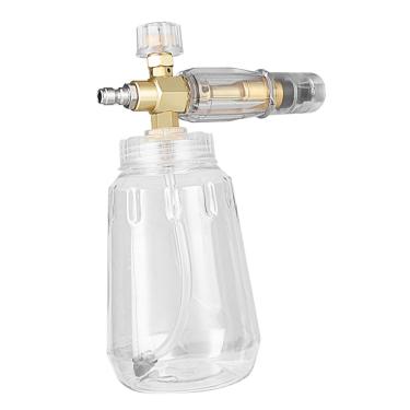 Imagem de Baoblaze Pulverizador de pressão com garrafa de espuma de grande capacidade, manual, 1000ml, conexão rápida, portátil, alta pressão para detalhamento