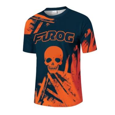 Imagem de UGLY FROG Roupas masculinas 0518 Downhill Jersey manga curta para ciclismo / motocross