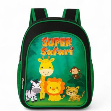 Imagem de Mochila Masculina infantil Escolar Juvenil GrandeBolsa Menino  - Pikuk