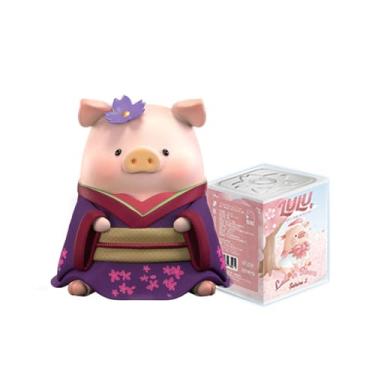 Imagem de Aven Rabbit LuLu The Piggy Bloom Sakura Series Blind Box Figuras de ação Caixa Misteriosa Brinquedos Aleatórios Presentes de Aniversário Brinquedo Colecionável de Natal para Ornamentos de Mesa, 1 peça