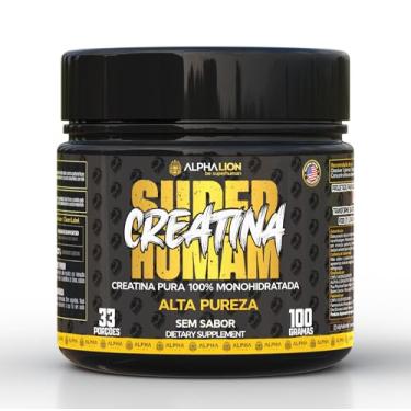 Imagem de Creatina Monohidratada 100 Gramas - 100% Pura Importada Alpha Lion