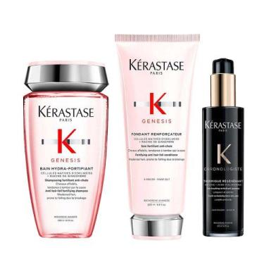 Imagem de Kérastase Genesis Kit  Shampoo + Condicionador + Leave-in - Kerastase,