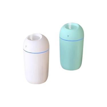 Imagem de Umidificador De Ar E Aromatizador 400ml Purificador De Ar Para Quarto Ultrassônico Usb Com Led