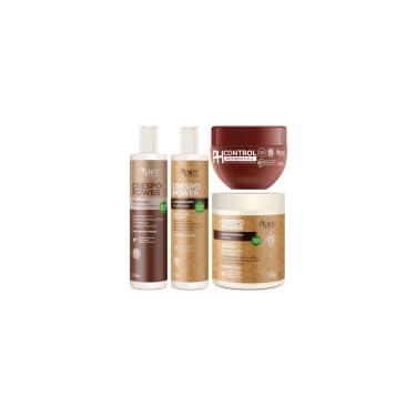 Imagem de Kit Power Apice Porosidade Shampoo + Condicionador + Creme Pentear + Mascara Ph Control 280g