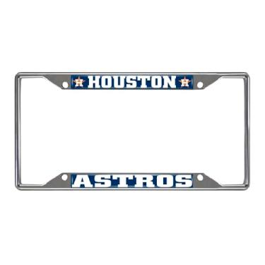 Imagem de FANMATS 26590 MLB - Houston Astros Moldura para placa de licença