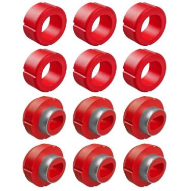 Imagem de Kit de bucha de montagem de corpo 7-108 adequado para Chevrolet C10 C20 K10 K20 K30 R10 R20 V10 V30 GMC C1500 C2500 K1500 K2500 K3500 R1500 V1500 V25000 V3500 1981-1987, Suportes de cabine de