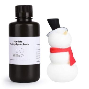 Imagem de Resina de impressora 3D ELEGOO padrão atualizado 2.0 405nm 1L branca