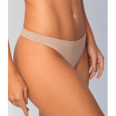 Imagem de Calcinha Fio Dental Sem Costura Loba Lupo 40600 casapaula, Nude, GG