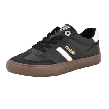 Imagem de GUESS Tênis feminino Loui, Preto/Branco 001, 41